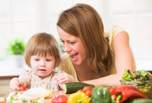 Make sure they know that the antioxidants in fruits and vegetables will keep their hair shiny and their skin clear.