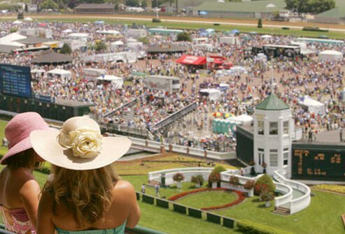 Churchill Downs in Louisville, Kentucky. 