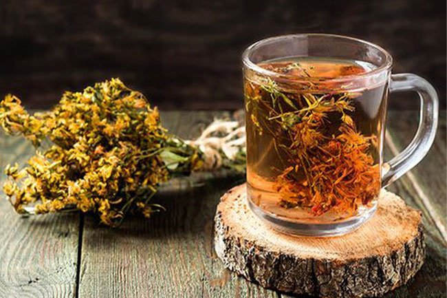 St. John's wort may help with mood and mood swings during menopause. 