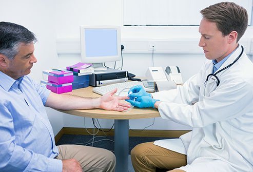 See your doctor two to four months a year for diabetes management.