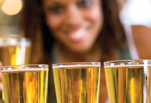Fess up to binge drinking if you do it because alcohol can impact test results.