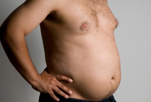Breast cancer in men is not common, but it is possible.