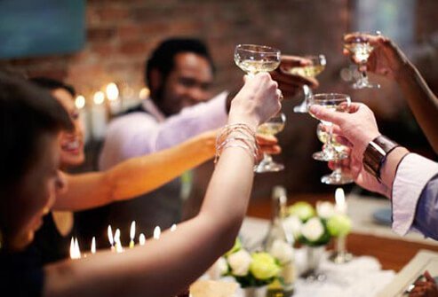 Women who drink moderately stand a higher risk of breast cancer and bone fractures.