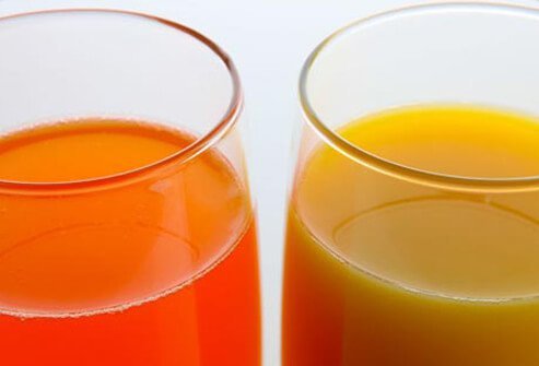We tend to underestimate the amount of sugar in naturally sweet fruit juice.