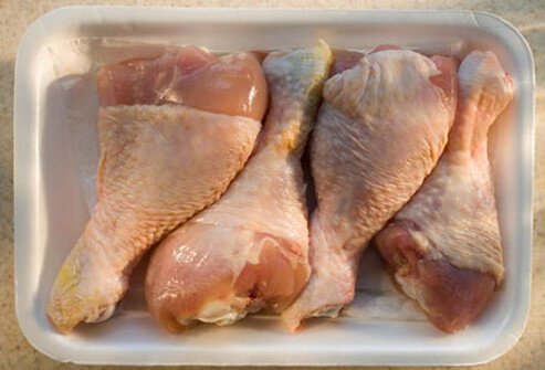 Most of the time, people get infected after eating undercooked chicken or turkey.