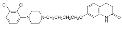 ABILIFY MYCITE® (aripiprazole) Structural Formula Illustration