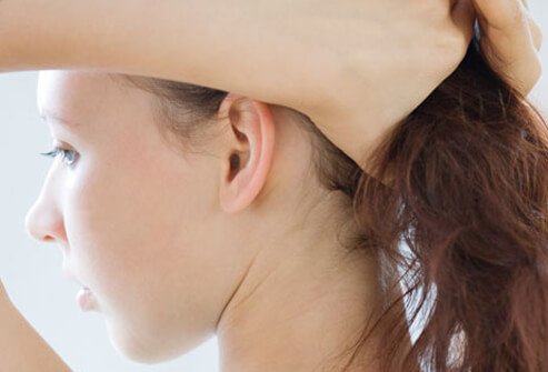 An updo keeps hair off of your face.