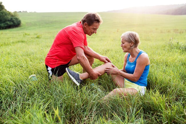 There's a V-shaped notch at the end of your thighbone. It holds your kneecap and gives it a groove to move through.