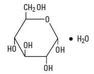 Dextrose Structural Formula Illustration