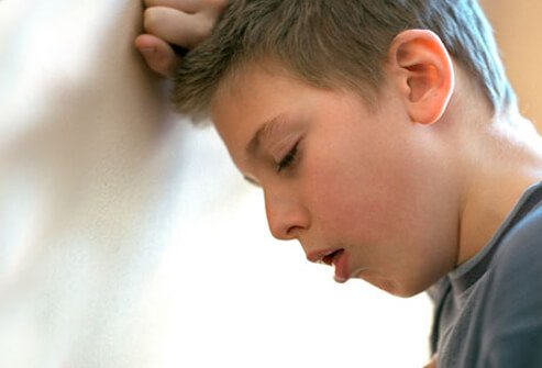 Asthma symptoms in kids include a persistent cough. 