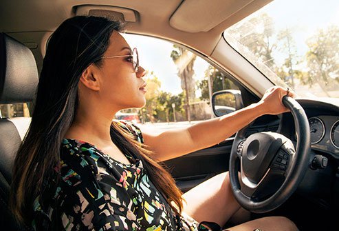 Many people with AS do not have a problem driving.