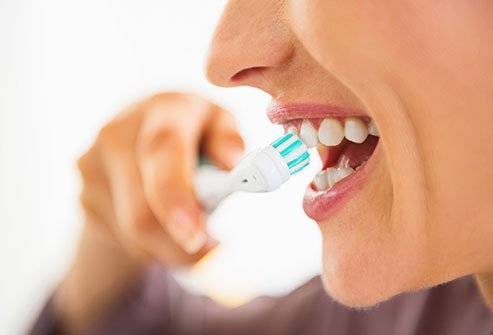 Vinegar can damage teeth.