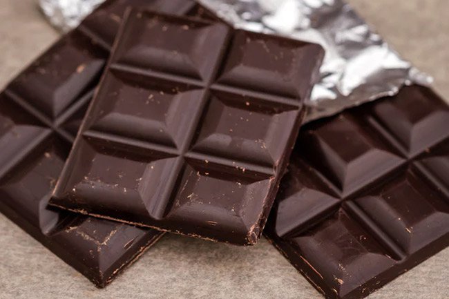 Is that milk chocolate candy bar good for you? No. 