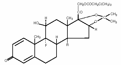  Aristospan® (Triamcinolone Hexacetonide) Structural Formula Illustration