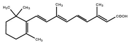 ATRALIN® (tretinoin) Structural Formula Illustration