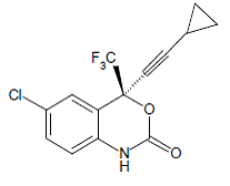Efavirenz - Structural Formula Illustration Efavirenz - Structural Formula Illustration