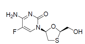Emtricitabine - Structural Formula Illustration Emtricitabine - Structural Formula Illustration