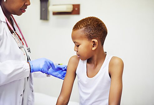 Get your kids vaccinated before classes begin. 