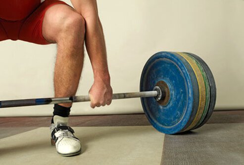 When lifting, try to be as close to the object as possible.