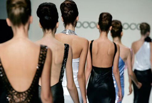 People who are too thin can also be at risk for back pain.