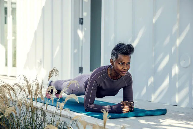 Planks strengthen your core and can help with lower back pain.. 