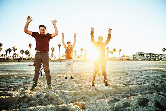 Burpees engage all your major muscle groups.
