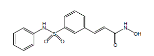 BELEODAQ (belinostat) Structural Formula Illustrations BELEODAQ (belinostat) Structural Formula Illustrations