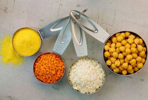 Use measuring cups and a kitchen scale to measure your portion sizes for the first couple of weeks.
