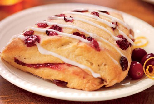 Starbucks' Cranberry and Orange Scone.
