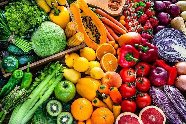 Fresh produce is the backbone of a heart-healthy diet.
