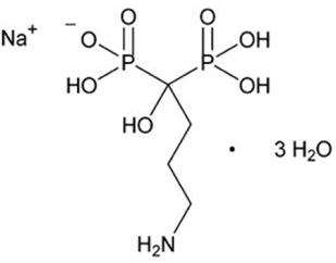 BINOSTO (alendronate sodium) Structural Formula Illustration BINOSTO (alendronate sodium) Structural Formula Illustration