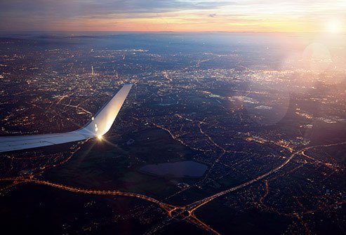 Jet lag can throw your body out of your daily rhythm. 