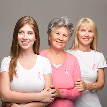 A family history of cancer is relevant to your diagnosis.