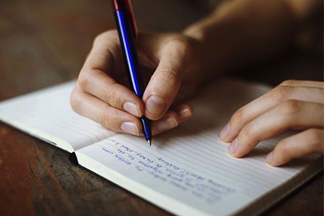 Writing about your fears can help you feel fewer physical symptoms. 