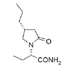 BRIVIACT® (brivaracetam) Structural Formula Illustration