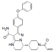 BRUKINSA™ (zanubrutinib) Structural Formaula Illustration BRUKINSA™ (zanubrutinib) Structural Formaula Illustration