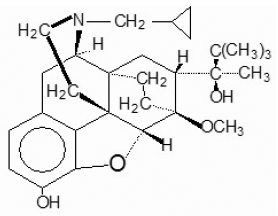 BUTRANS® (buprenorphine) Structural Formula Illustration