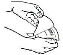 Remove your patch and follow the directions printed on
the Patch-Disposal Unit  - Illustration