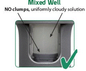 Not mixed well - Illustration Not mixed well - Illustration