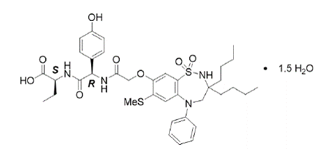 BYLVAY (odevixibat) Structural Formula - Illustration