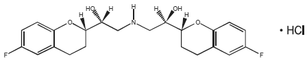 d-Nebivolol - Structural Formula Illustration d-Nebivolol - Structural Formula Illustration