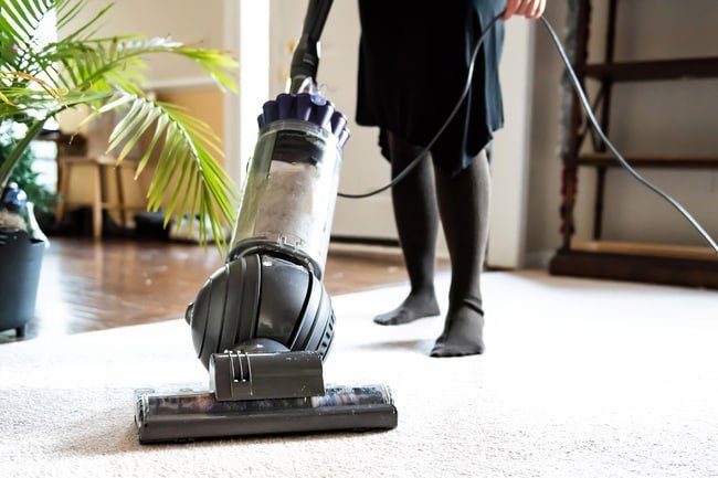 Vacuuming your home can burn between 100 and 200 calories.