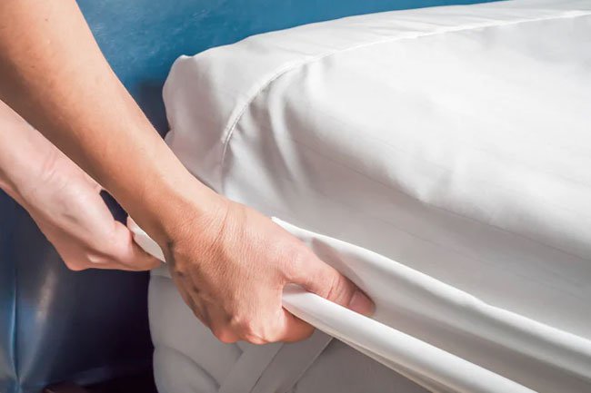 Did you know that changing your bed sheets and making your bed can burn calories?