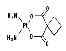 PARAPLATIN®
(carboplatin) Structural Formula Illustration PARAPLATIN®
(carboplatin) Structural Formula Illustration