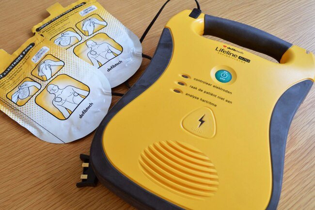You don't need training to use an AED (automated external defibrillator).