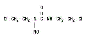 BiCNU (carmustine) Structural Formula - Illustration BiCNU (carmustine) Structural Formula - Illustration