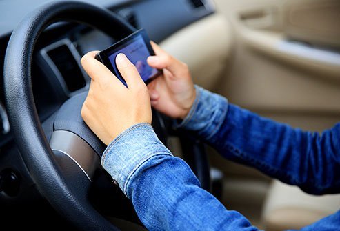 It is very dangerous to text while driving. Texting while driving distracts you from what's happening on the road.