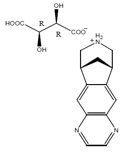 CHANTIX® (varenicline) tablets, for oral use Structural Formula Illustration CHANTIX® (varenicline) tablets, for oral use Structural Formula Illustration