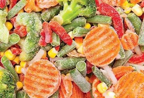 You'll generally get just as much nutrition from frozen vegetables as you do from fresh, sometimes more.