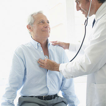 Chest pain can be caused by lung-related conditions.